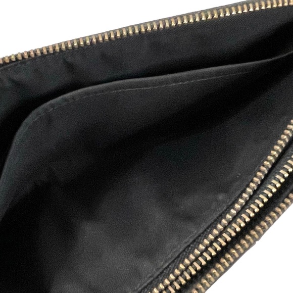 ❤️ Vintage Coach Double Zip Continental Wallet in Signature Canvas - Picture 10 of 12